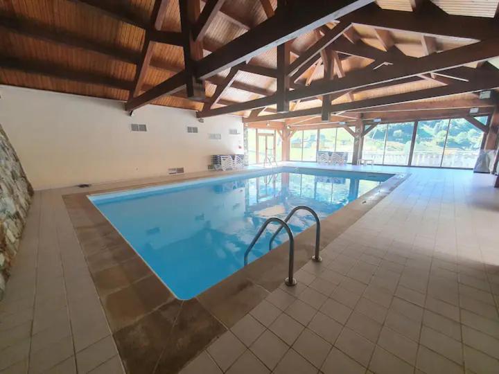 Pleine Nature Pied Pistes Piscine Chauffee Ustou Dış mekan fotoğraf