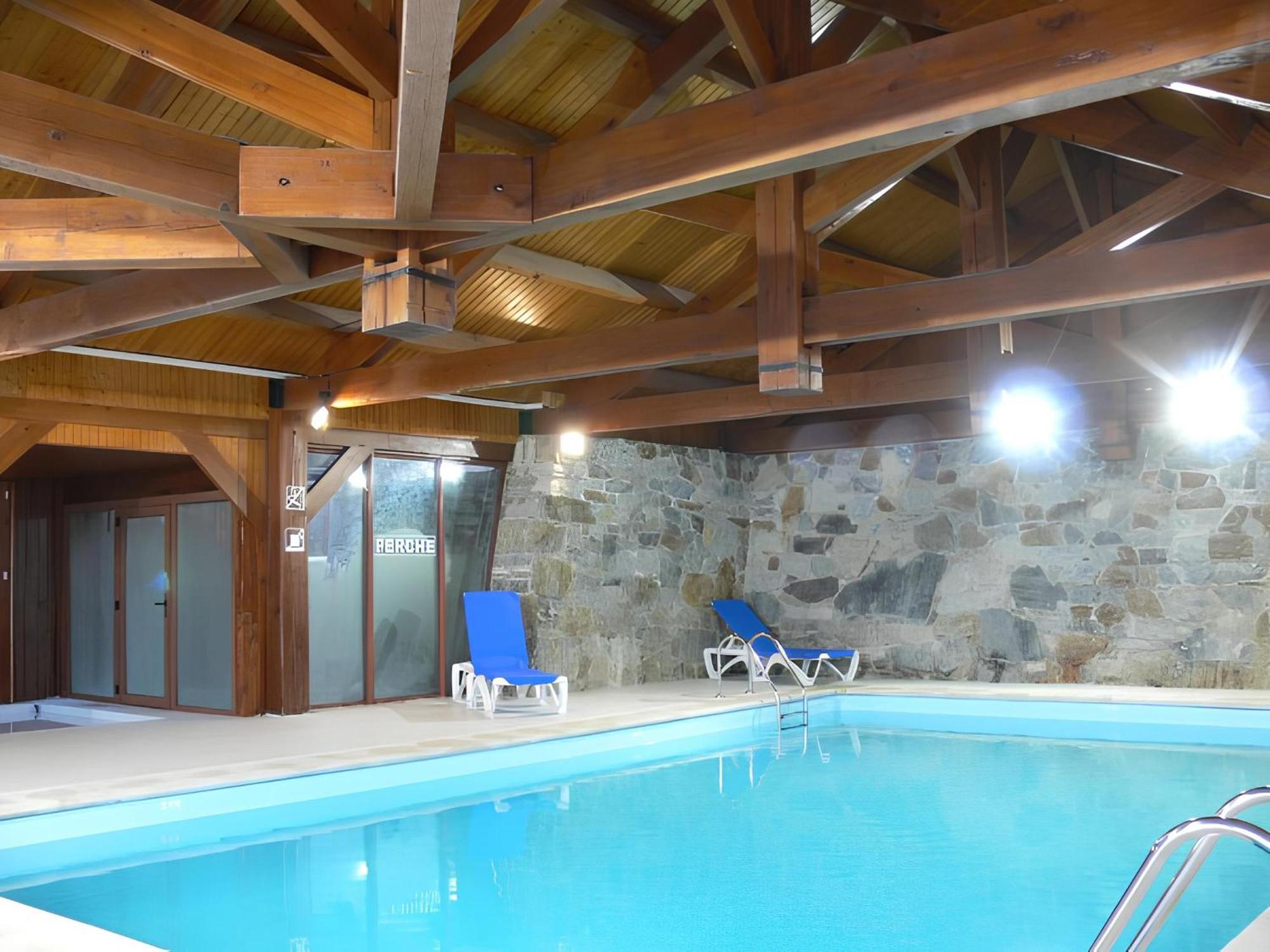 Pleine Nature Pied Pistes Piscine Chauffee Ustou Dış mekan fotoğraf